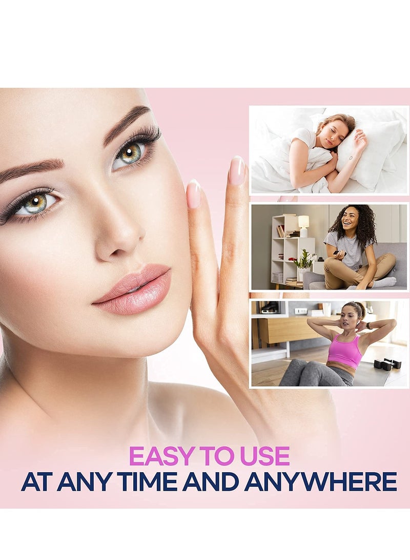 SOLARAE Double Chin Reducer, Face Slimming Strap V-Shaped Mask Chin UP Face Lifting Belt for Women, Anti-Wrinkle Face Mask, Lifting Bandage for Shaggy Skin - Image 5