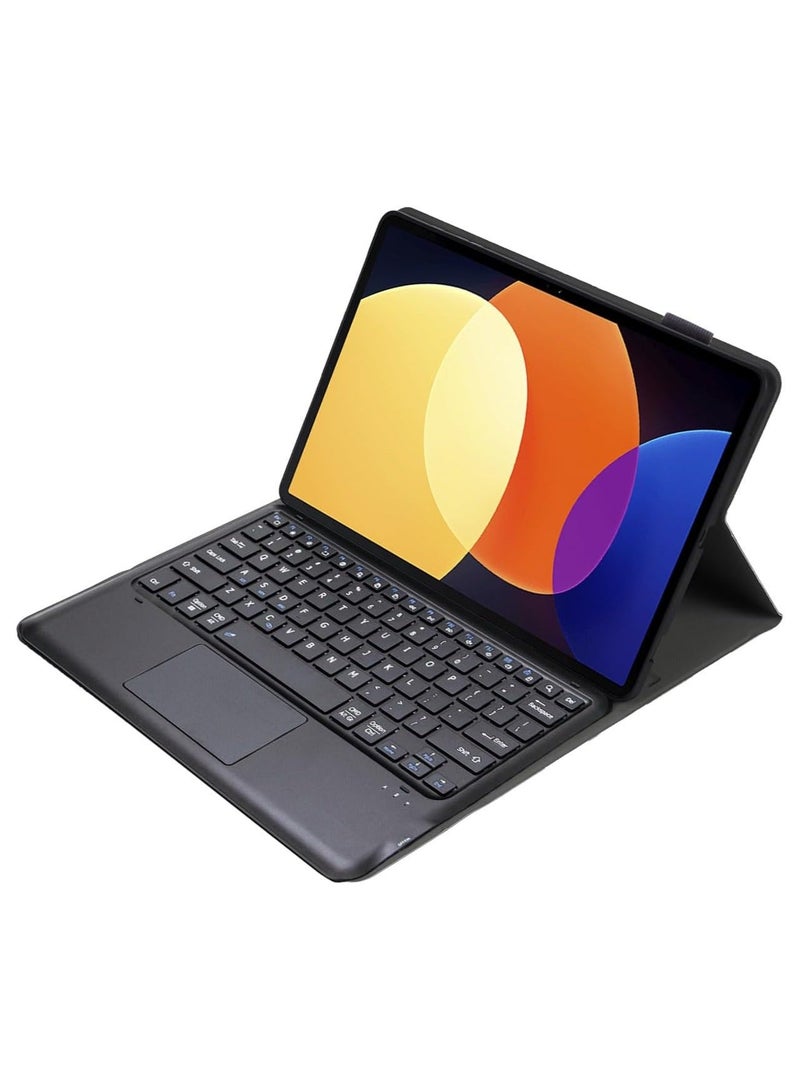 Touchpad Removable Bluetooth Keyboard Cover Compatible with Honor Pad X9 11.5 inch 2023 Magnetic Case Pen Holder  - Image 1