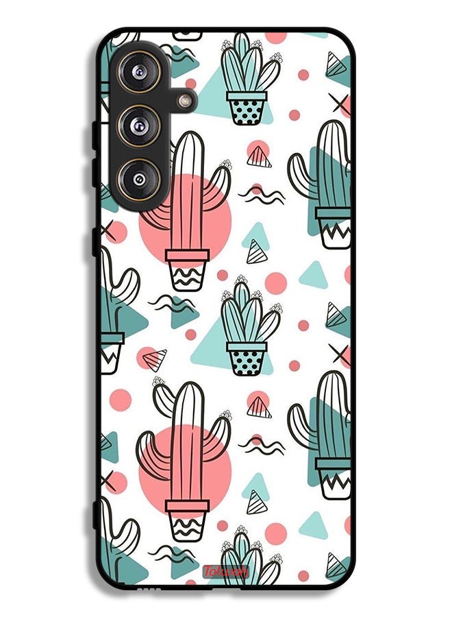 Tolwak Samsung Galaxy F55 5G Protective Case Cover Cactus - Image 1