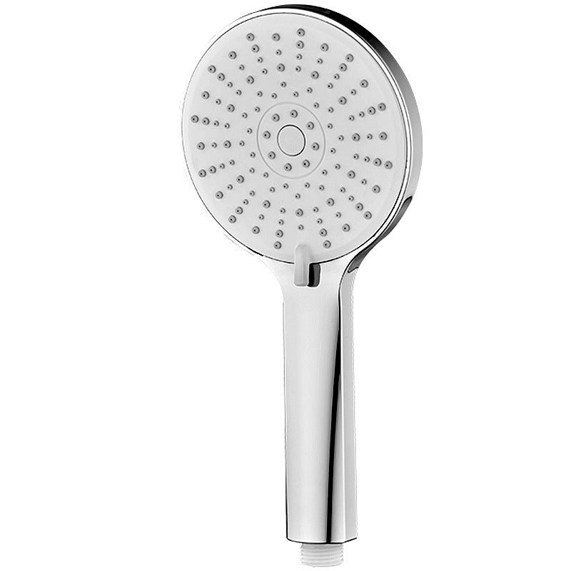 Hand-held Shower, Large Panel 4.7 inch Shower, Hand-held Water-saving Shower, 5 Adjustable water Spray Modes, With Punch-free Bracket and Hose - Image 5