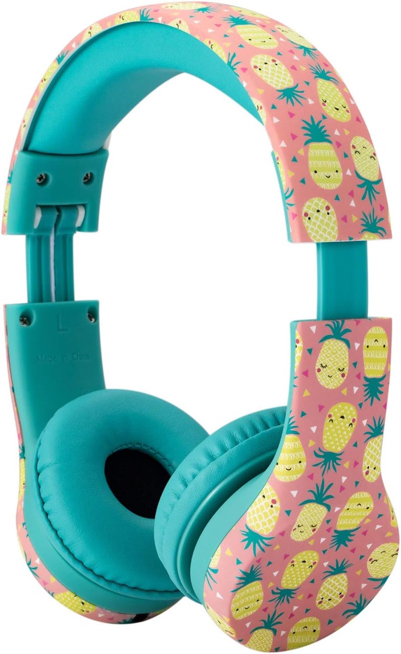Snug Play+ Kids Headphones with Volume Limiting for Toddlers (Boys/Girls) - Pineapples - Image 2