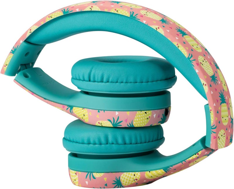 Snug Play+ Kids Headphones with Volume Limiting for Toddlers (Boys/Girls) - Pineapples - Image 4
