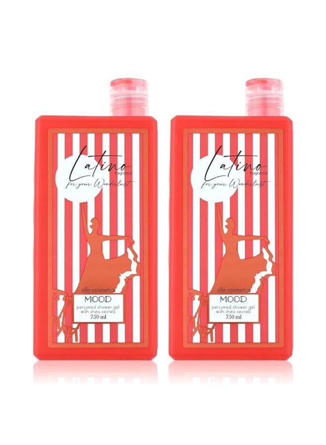 موود جل الاستحمام لاتينو من مود 750 مل - Image 1