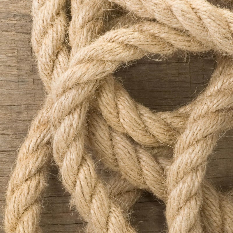 IlikeEC Jute Rope 14mm, 164 Feet 8.5lb Thick Garden Jute Twine String for DIY Cat Scratcher, Gardening, Bundling and Wall Hanging Craft Decorative (Brown) - Image 3