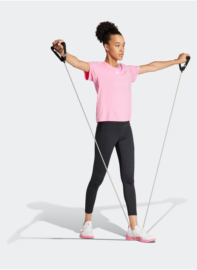 Adidas - تي شيرت AEROREADY Train Essentials بثلاثة خطوط - Image 1