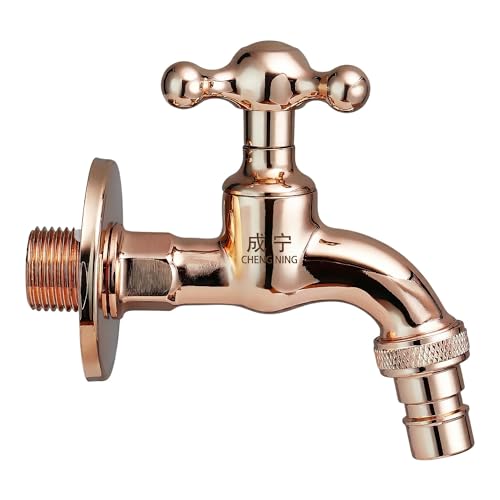 Orvos Water Tap, Monarch, Peaceful Edition, Full Brass Faucet, Royal Golden Color, for Gardens, Watering Plants, and Outdoor Washing Machines - Image 5