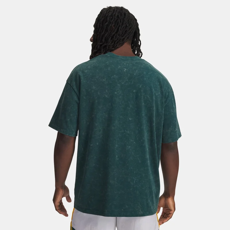 اندر ارمر Men's Heavyweight Logo T-Shirt