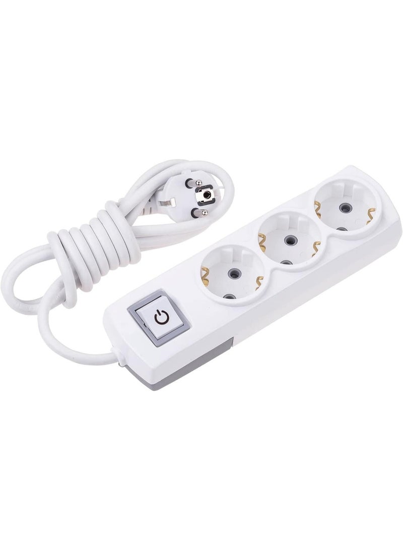 Turkish electrical extension cord with a 3-socket design - Image 1