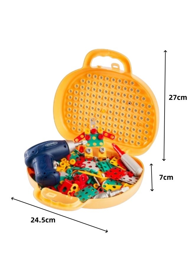 Screw Toy Bag Pretend Repair Tools Tool Toy Set Disassembly And Repair Toys Repair Toy Set Assembly Building Block Toys Early Education Toys  - Image 2