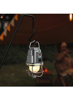 Dratal Dratal Rechargeable USB LED Lantern for Camping Hiking and Emergencies IPX4 Waterproof1200mAh Battery Camping Light for Hurricane HikingBlack  - Image 2