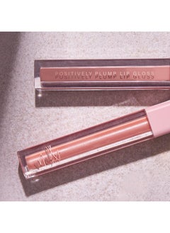 Mally Beauty Mally Beauty Positively Plump Lip Gloss | High-Shine Hydrating Lightweight & Comfortable Wear, Bold Buff  - Image 3