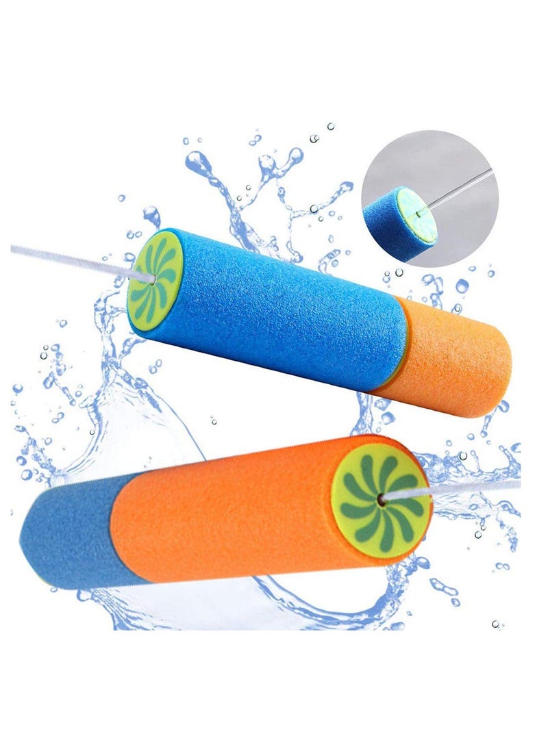 SYOSI Water Blaster Soaker Gun for Kids, 6 Pack Foam Water Squirt Guns Shooter Noodles Pump, Summer Pool Toys for Boys, Girls & Adults Swimming Party Games Outdoor Beach Yard Play Game Toy - Image 2