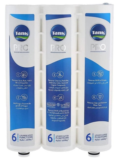 Tank Pro cartridge - 6 Compressed Purification Functions White