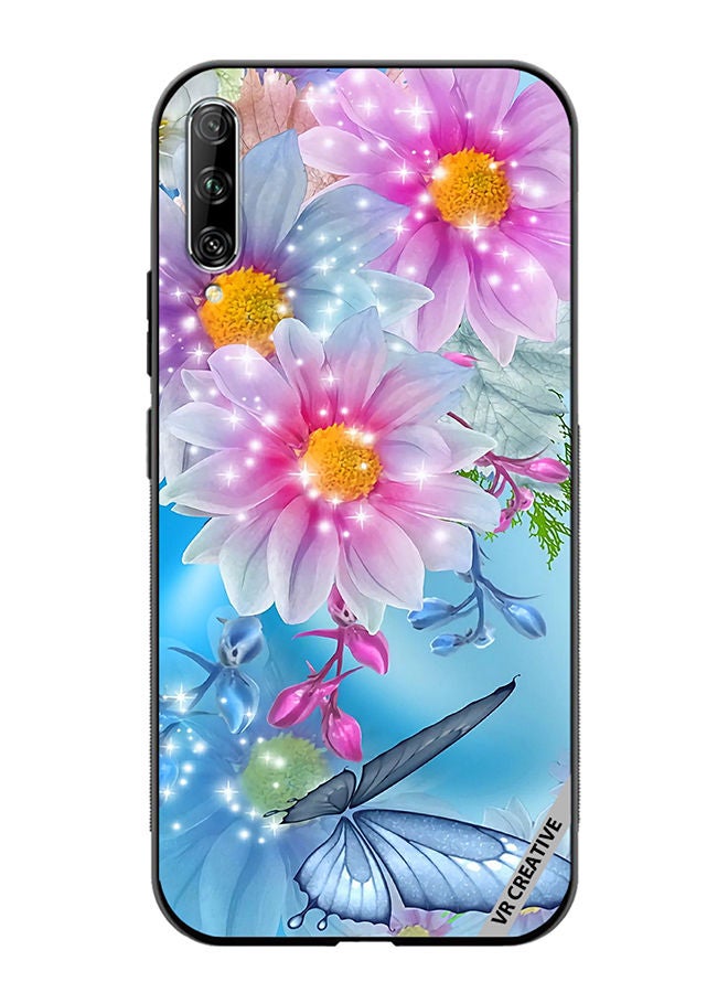VR CREATIVE Protective Case Cover For Huawei Nova Y9S Beautiful Flowers And Butterfly Design Multicolour - Image 1