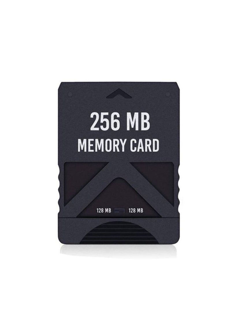 Generic - عصا حفظ بيانات لعبة بطاقة الذاكرة سعة 256 ميجابايت لوحدة تحكم ألعاب Sony PlayStation 2 - Image 1