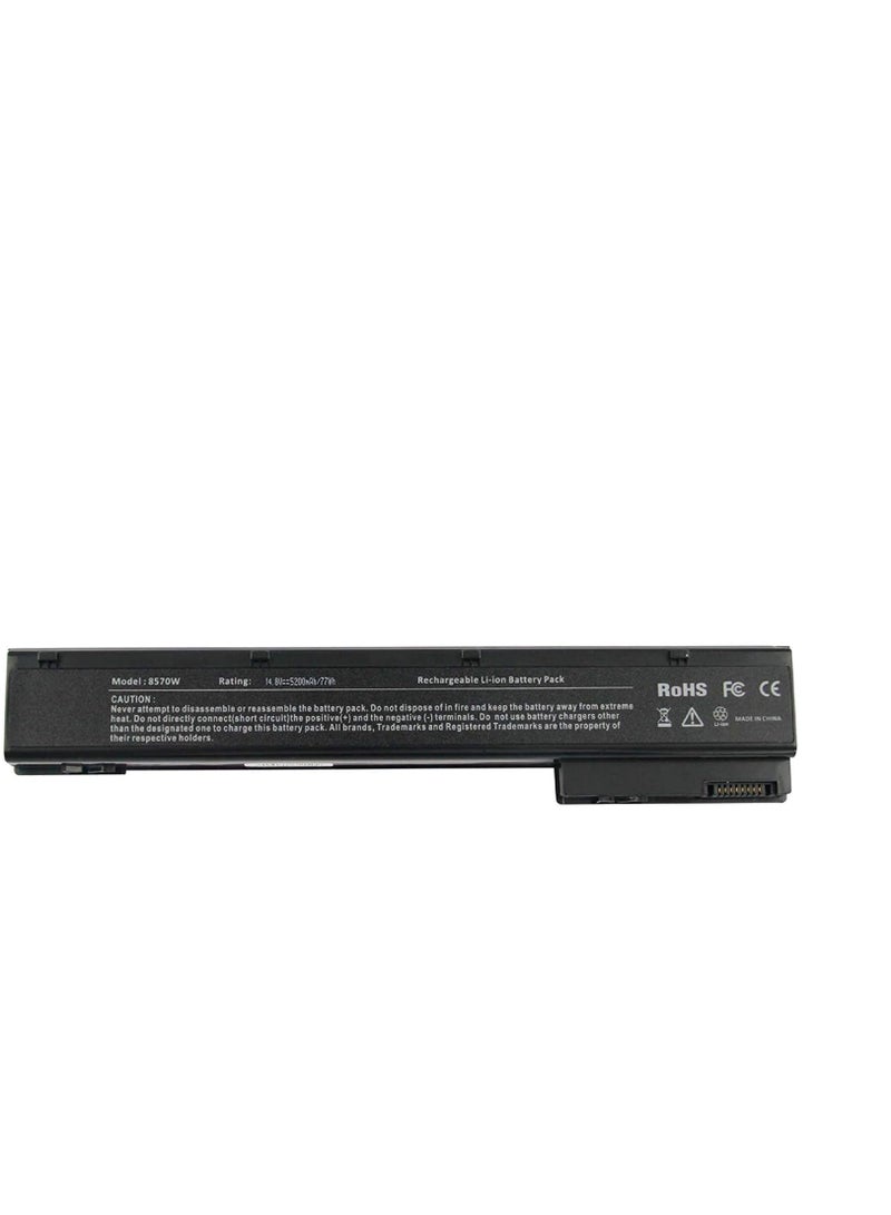 Terabyte Laptop Battery for HP EliteBook 8560w 8570w 8760w 8770w Mobile Workstation, 5200mAh/14.8V/6-Cells - Image 2