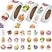 JIXZEN 3 Rolls Cute Food Stickers for Toddlers 24 24 Designs FruitVegetableSnack Stickers Bulk for Kids 1500 PCS Motivational Vinyl Stickers for Teacher Classroom Prizes Homeschool Supplies10 Inch - Image 3