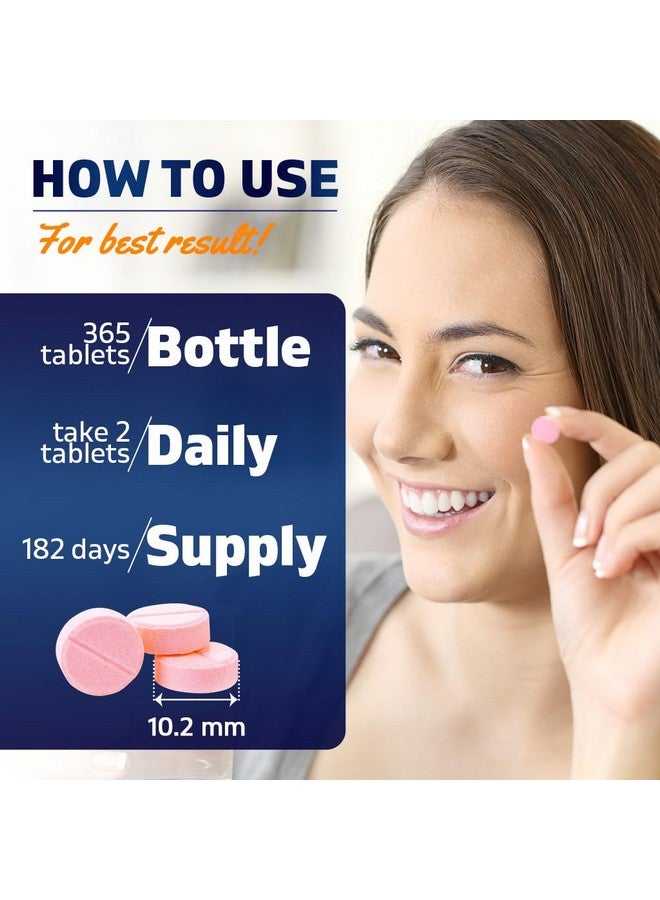 Vitamatic Vitamin B12 5000 mcg - 365 Fast Dissolve Tablets Berry Flavor - Supports Energy Production & Nervous System Health - Non-GMO, Gluten-Free - Image 3