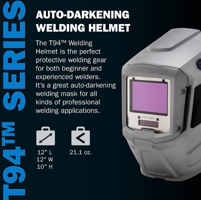 Miller 287768 T94i XL Clearlight 20  Series Welding Mask  Auto Darkening Welding Helmet with Clear Lense  High Definition View - Image 2