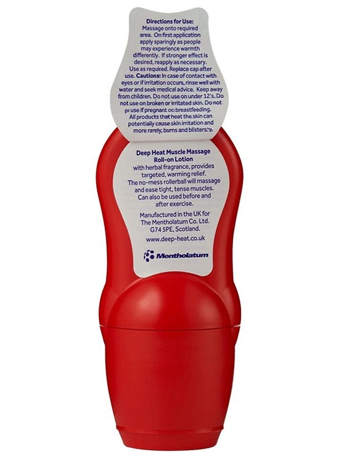 DEEP HEAT لوسيون تدليك العضلات رول أون 50 مل (عبوة من 2) - Image 4