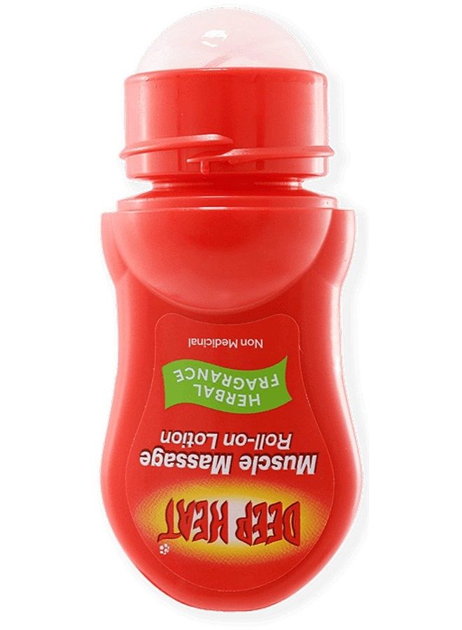 DEEP HEAT لوسيون تدليك العضلات رول أون 50 مل (عبوة من 2) - Image 2