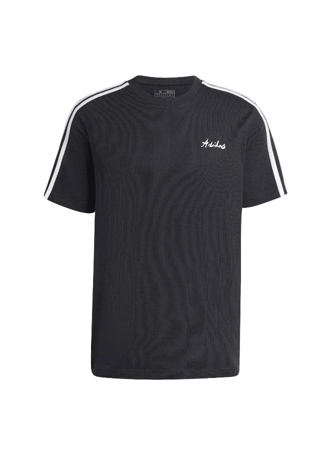 اديداس adidas M Gallery Ss T Black Training T-Shirts XS