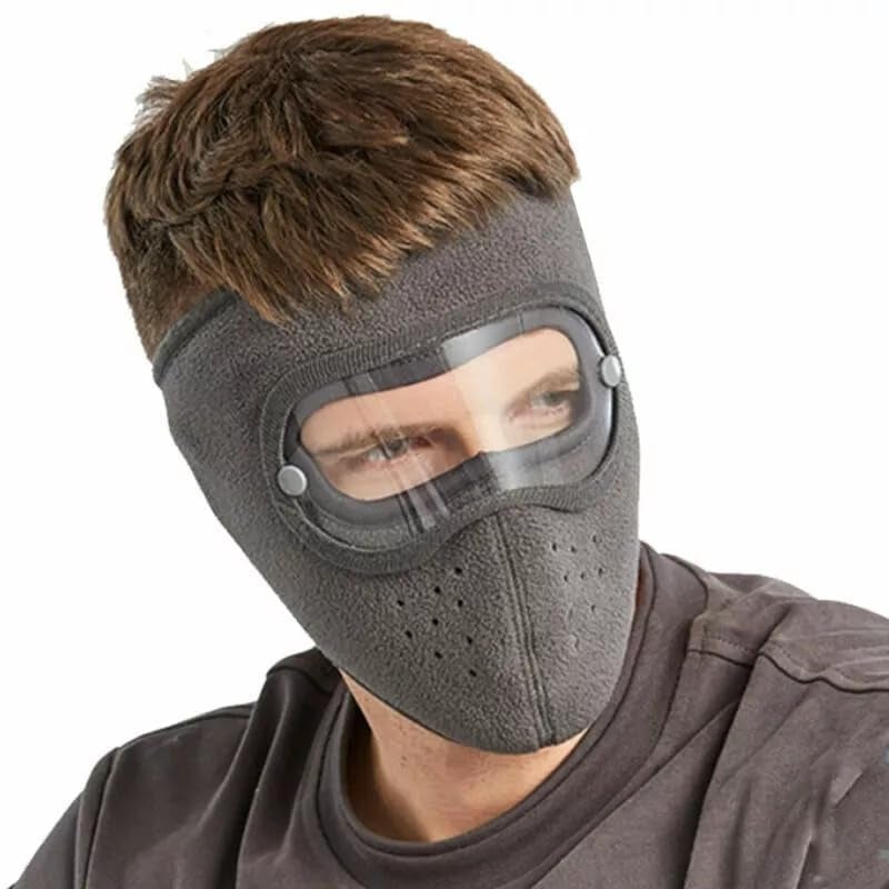 Sixfire Applience Unisex Full Winter Face Mask Windproof And Sun Protection Warm Eye Protection Screen Goggles Cycling and Bike Mask For Women and Men Black, Pack of 1 - Image 4