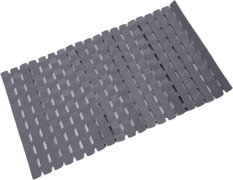 Dioche Bathtub Mat, Anti Anti Slip Bathtub Mat with Suction Cups – Soft PVC Shower for Bathroom 50 X 80cm, Drain Holes for Easy Water Flow (40 * 70 cm) - Image 2