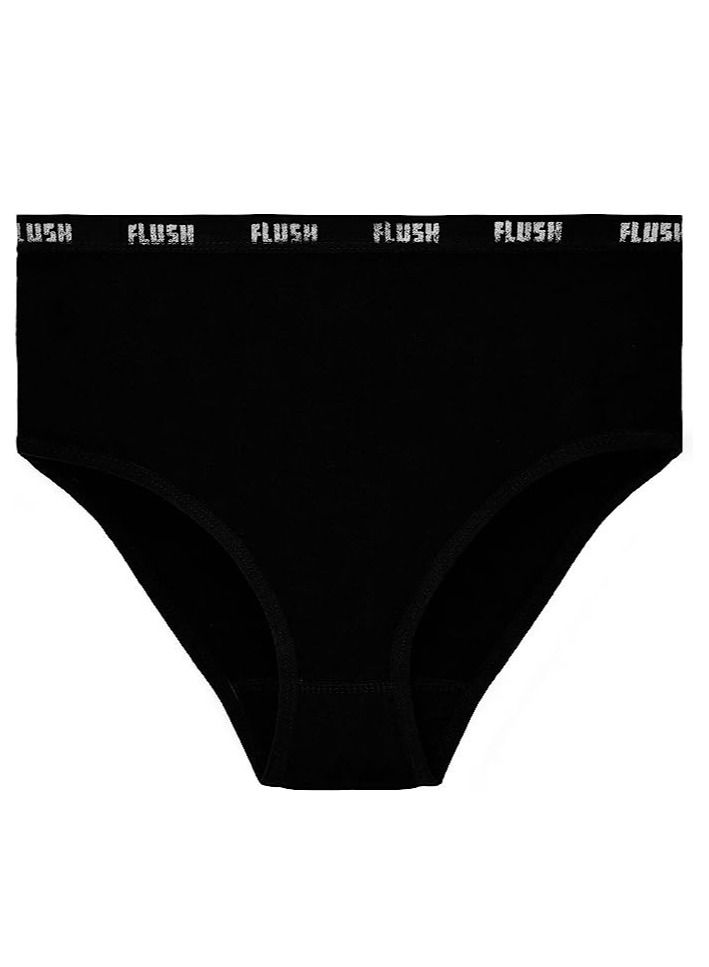 FLUSH Flush Women's Cotton Underwear Brief Tag less & Breathable Pack of 5 - Image 2