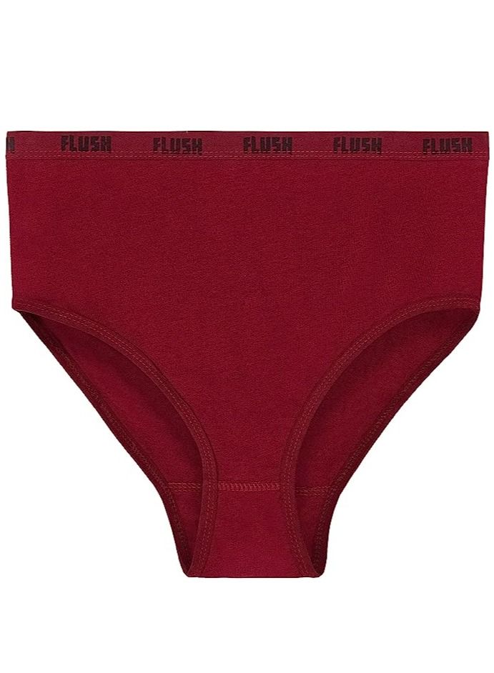 FLUSH Flush Women's Cotton Underwear Brief Tag less & Breathable Pack of 5 - Image 4