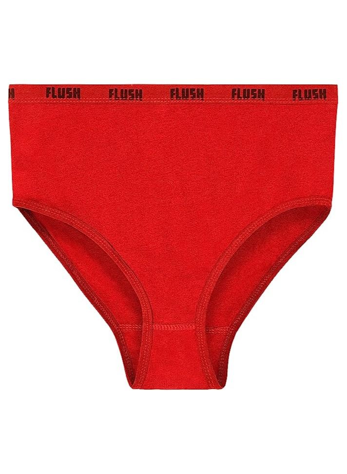 FLUSH Flush Women's Cotton Underwear Brief Tag less & Breathable Pack of 5 - Image 5