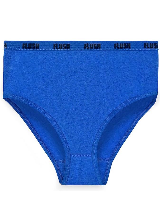 FLUSH Flush Women's Cotton Underwear Brief Tag less & Breathable Pack of 5 - Image 3