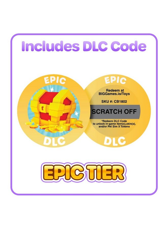 بيت_سيمولاتور لعبة X Mystery Pet Treasure Plush مع بطاقة الاسم (مجموعة واحدة عشوائية، السلسلة 1) [تتضمن المحتوى القابل للتنزيل] - Image 3