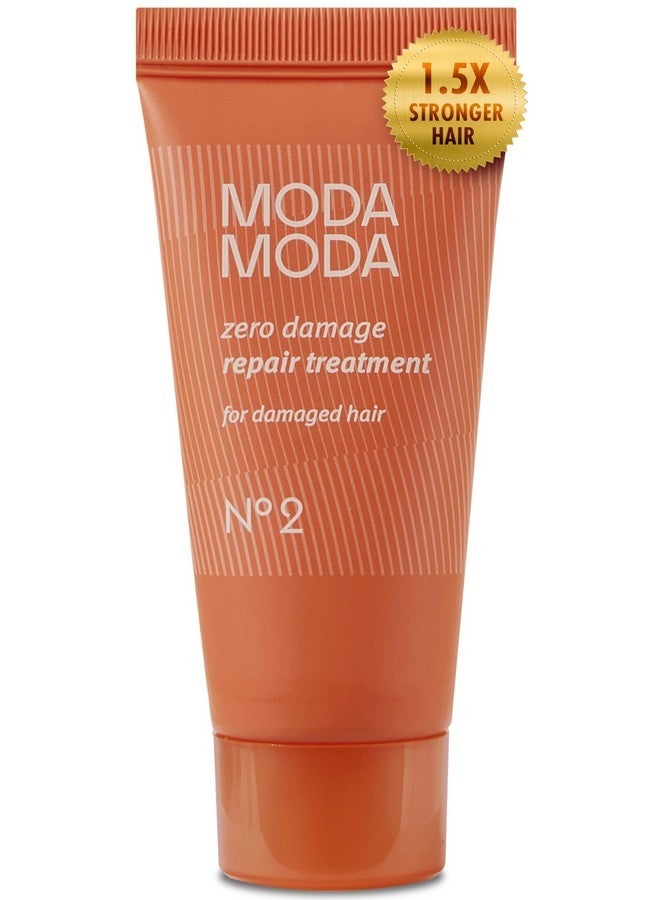 MODA MODA MODAMODA Zero Extreme Damaged Hair Repair Keratin Conditioner for All Hair Types | 10-Second Bond Strengthener | Volume w/ 17 Amino Acids & Polyphenols No Animal Trials 7.05 oz - Image 1