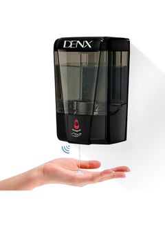 دينكس موزع صابون أوتوماتيكي من DENX مثبت على الحائط بمنفذ USB ومستشعر ذكي مقاوم للماء وقابل لإعادة الشحن وموزع صابون أوتوماتيكي رغوي بدون لمس للحمام والمطبخ والحمام، DX2589  - Image 1