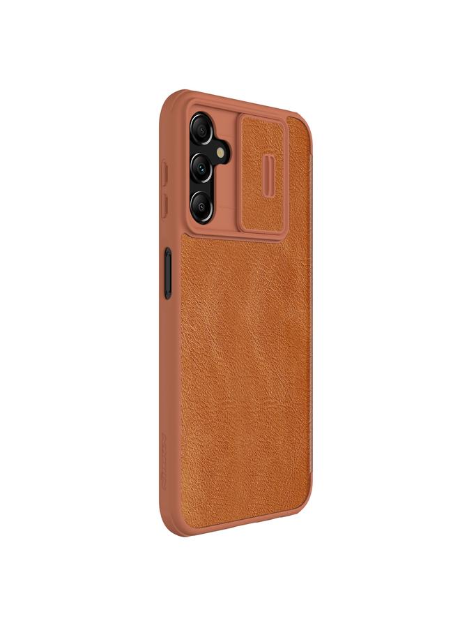 Nillkin Case For Samsung Galaxy A14 4G QIN Series Pro Sliding Camera Cover Design Leather Phone Case - Image 3
