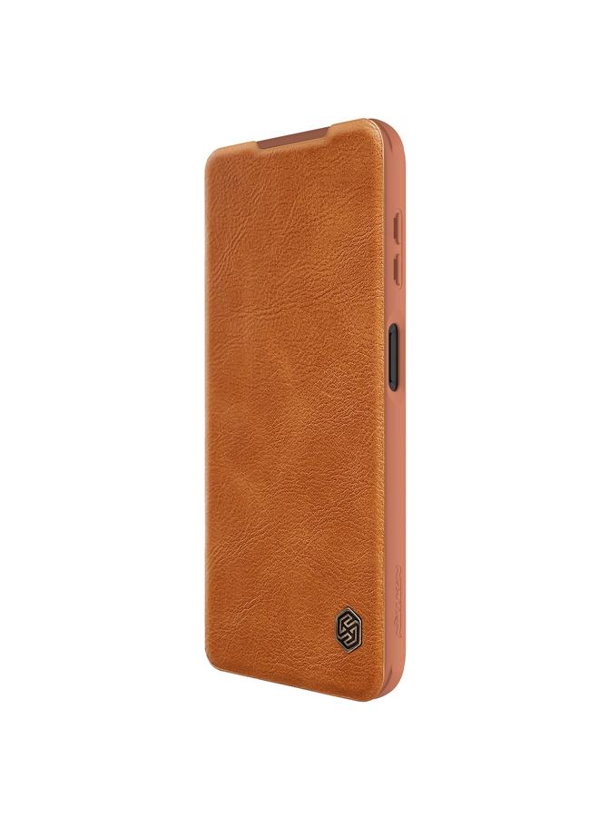 Nillkin Case For Samsung Galaxy A14 4G QIN Series Pro Sliding Camera Cover Design Leather Phone Case - Image 2
