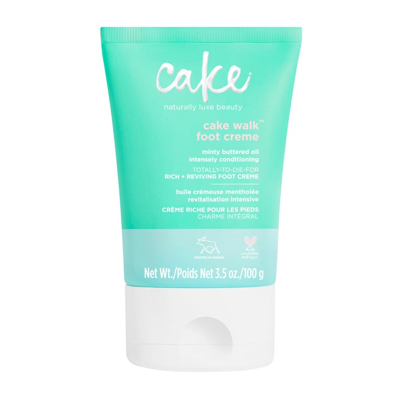 Cake Beauty Walk Triplemint Foot CrÃ¨me, 3.5 Fluid Ounce - Image 1