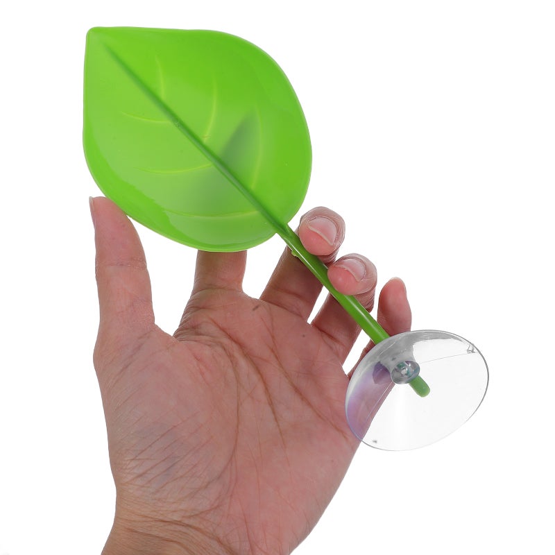 3pcs Betta Fish Resting Leaves Aquarium Decor Plants For Fish Easy To Install Fake Leaf For Betta Fish Aquatic Environment - Image 2