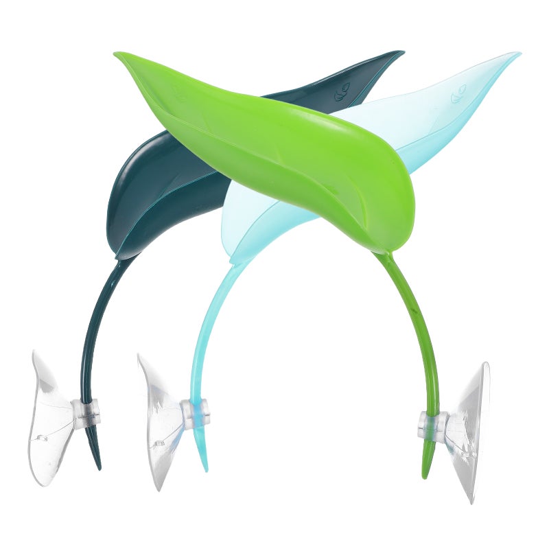 3pcs Betta Fish Resting Leaves Aquarium Decor Plants For Fish Easy To Install Fake Leaf For Betta Fish Aquatic Environment - Image 4