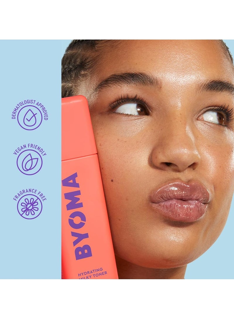 BYOMA Hydrating Milky Toner - Dewy, Ultra Hydrating Toner for Face - Soothes Skin, Locks in Moisture, Reduces Redness - Barrier Repair - 5.07 fl oz - Image 5