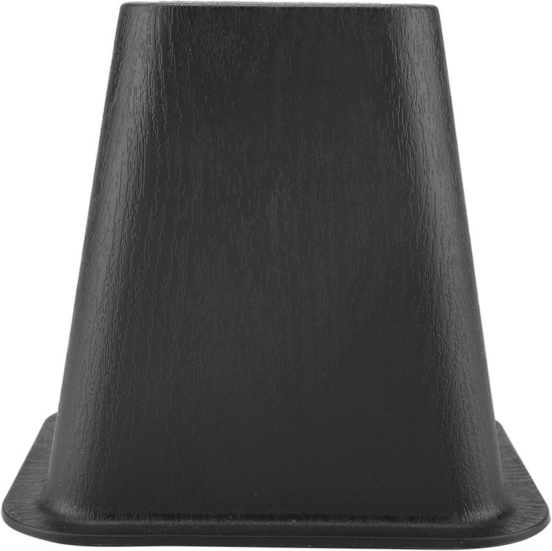 Dioche 4" Chair RaBlack Furniture Raisers Set of 4 - Sturdy 'Elephant Feet' Design for Bed & Chair Height, SpaceSaving Solution, 500KG Load Capacity - Image 3