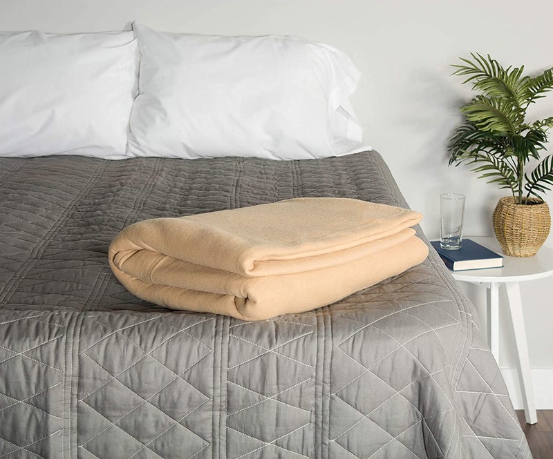 STARNSTYLE 300 TC All Season Solid/Plain Lightweight Polar Fleece Single Bed Blanket (152 x 230 cm) Gold Blanket SingleIV5 - Image 5