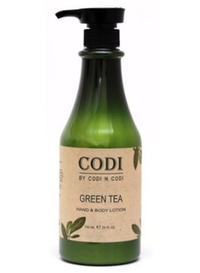 CODi Codi Green Tea Hand & Body Lotion 750ml/25oz (pack of 2)