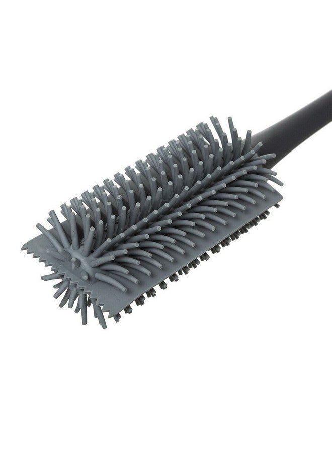 Five Simply Smart Low Impact Durable Rubber Bottle Brush Grey 35 x 4.5 x 4.5 cm 164751 - Image 2