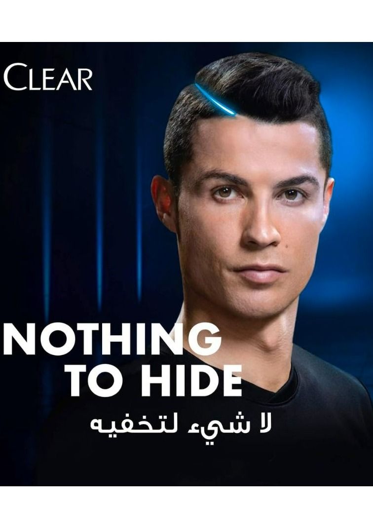 Clear Men's Anti-Dandruff Shampoo Cool Sport Menthol, 400ml - Image 2