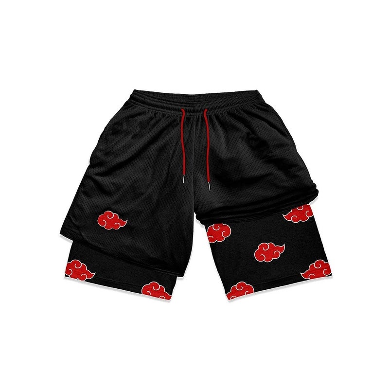 Longzhu Series Shorts 3D Digital Printing Double-Layer Adult Beach Pants E-Commerce Supply - Image 1