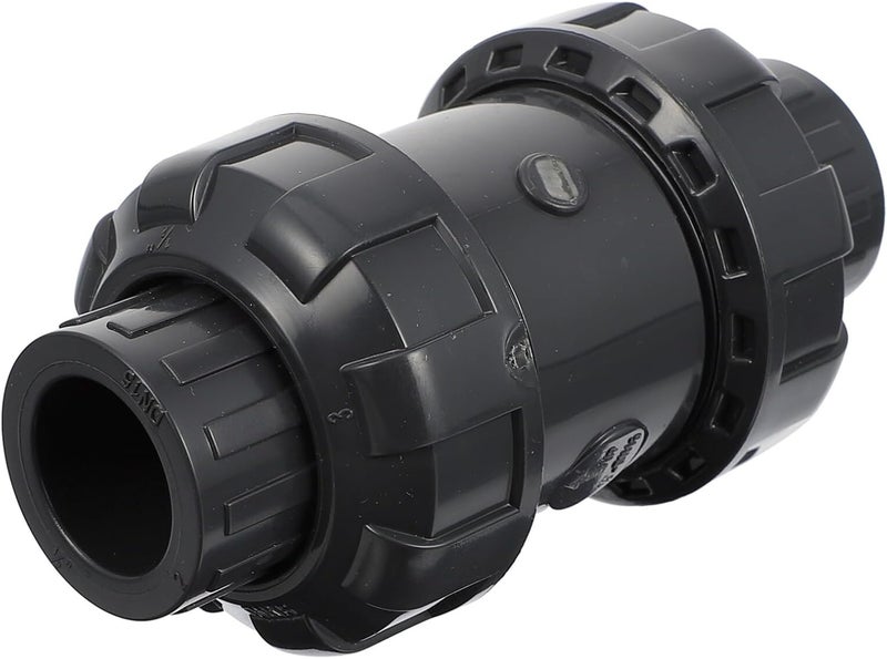 klarako 1pc Check valve Inline Water Check Inline One- way Valves non- return valves fluids valves 1 way valves Inline Non-return Valves One-way Valves fuel flow valve pvc