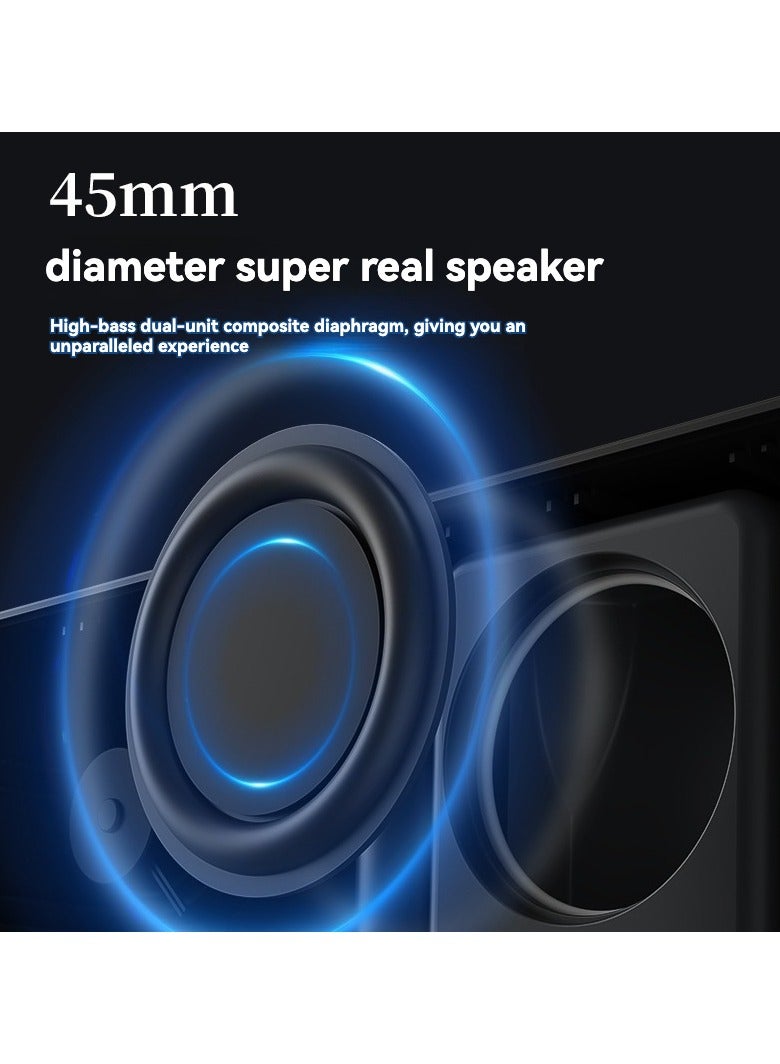 Clock bluetooth speaker Desktop retro clock style music player Portable Bluetooth Speakers - Image 5