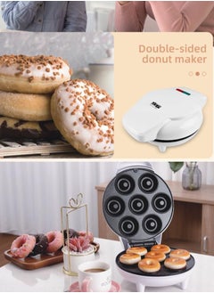 SUKILO Mini Donut Maker Machine – Electric Donut Press with Non-Stick Double-Sided Heating, Kid-Friendly, Makes 7 Doughnuts in Minutes, Easy to Clean  - Image 3